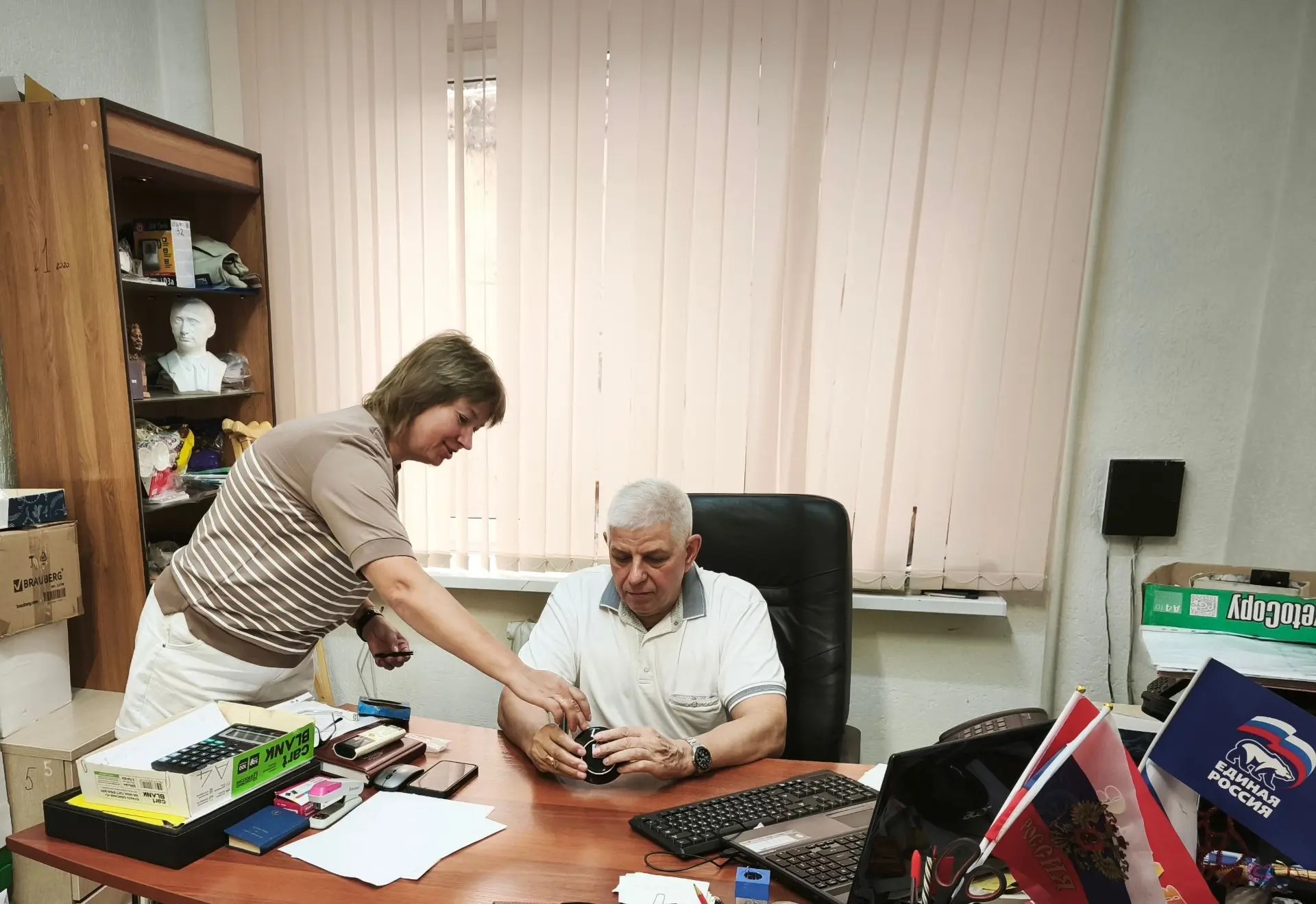 Рабочая встреча с Новороссийской ВОИ